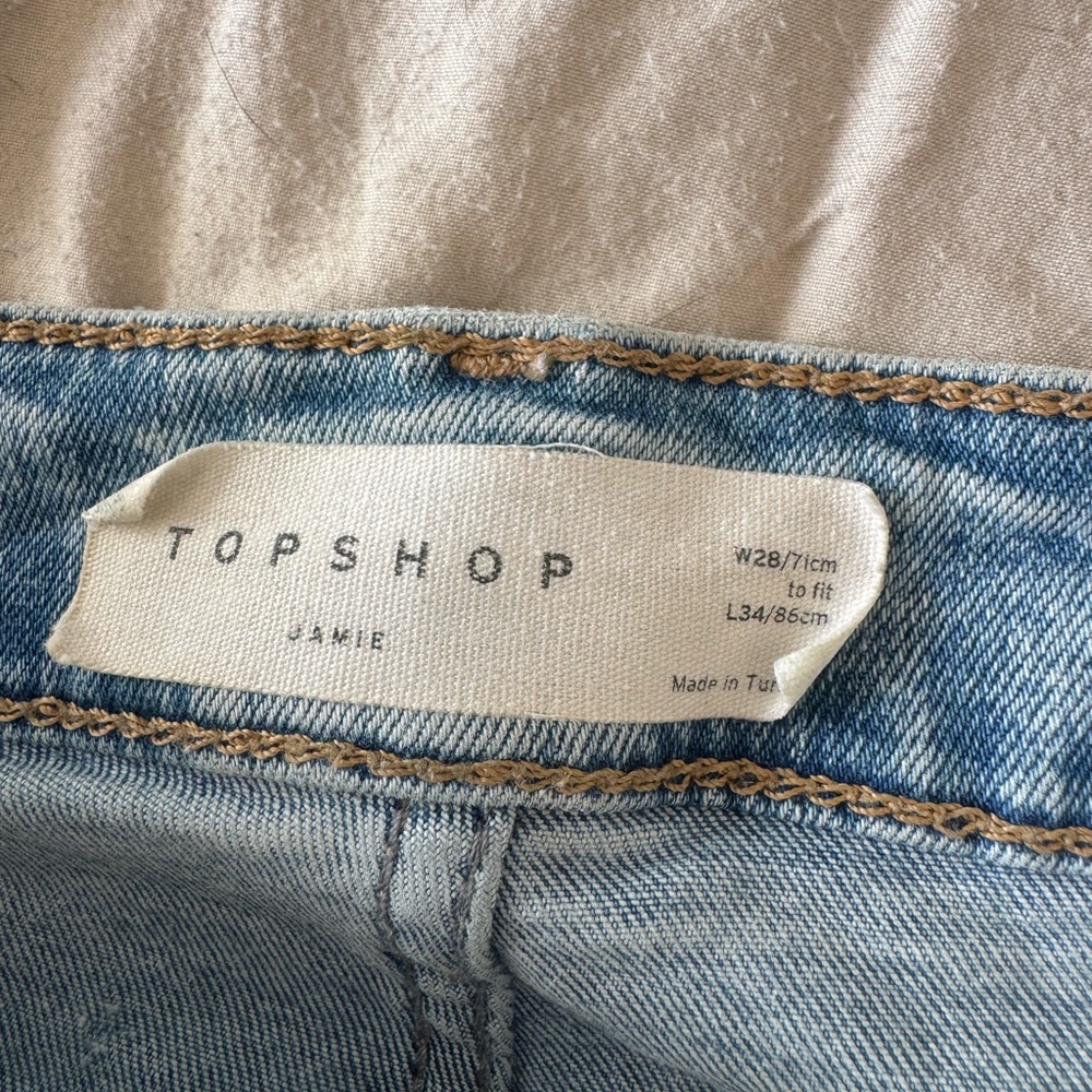 Topshop Sky Blue Women's Jeans